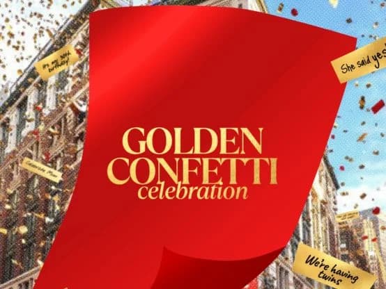 Macy’s Golden Confetti Contest & Sweepstakes