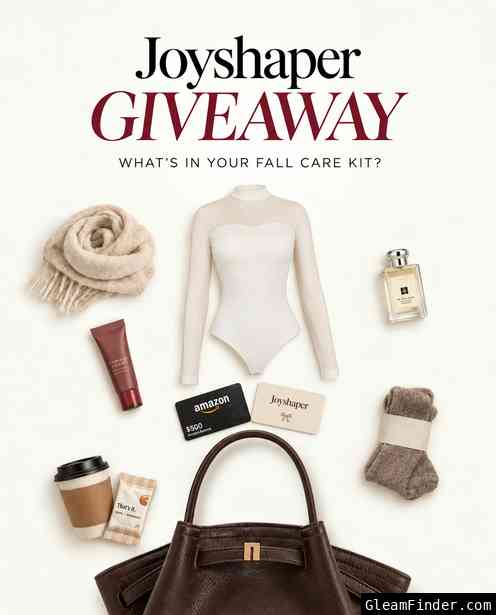 Joyshaper Fall Care Kit Giveaway — Win $500 Amazon Gift Card