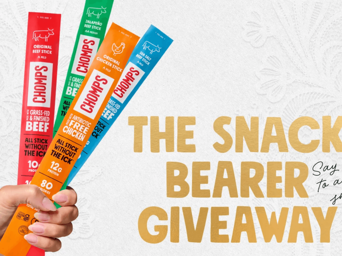 Chomps Snack Bearer Kit Sweepstakes — Win 1 of 100 Kits