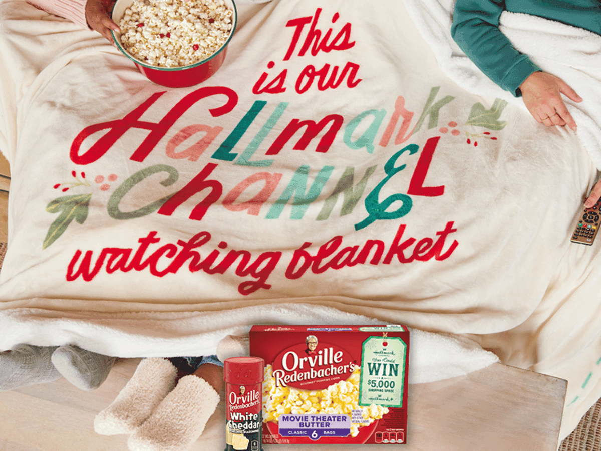 Hallmark Snack Watch & Win Sweepstakes — Win $5,000 Shopping Spree + Popcorn & Blanket